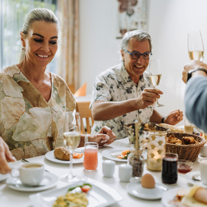 Gemütliches Frühstück