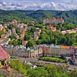 Karlsbad Aussicht Hirschsprung - Karlsbad Hirschsprung 03