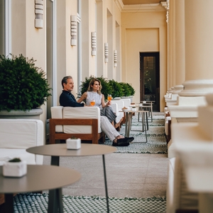 Terrasse-Lobby