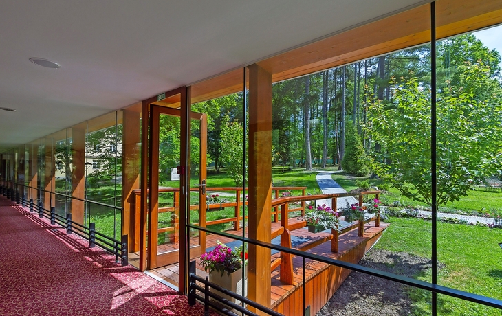 Korridor zum Aquaforum